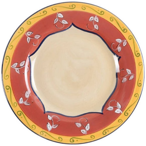 Pier 1 Ironstone Vallarta Earthenware, 11" Dinner Plate, Set of 2 - Discontinued - Picture 1 of 5